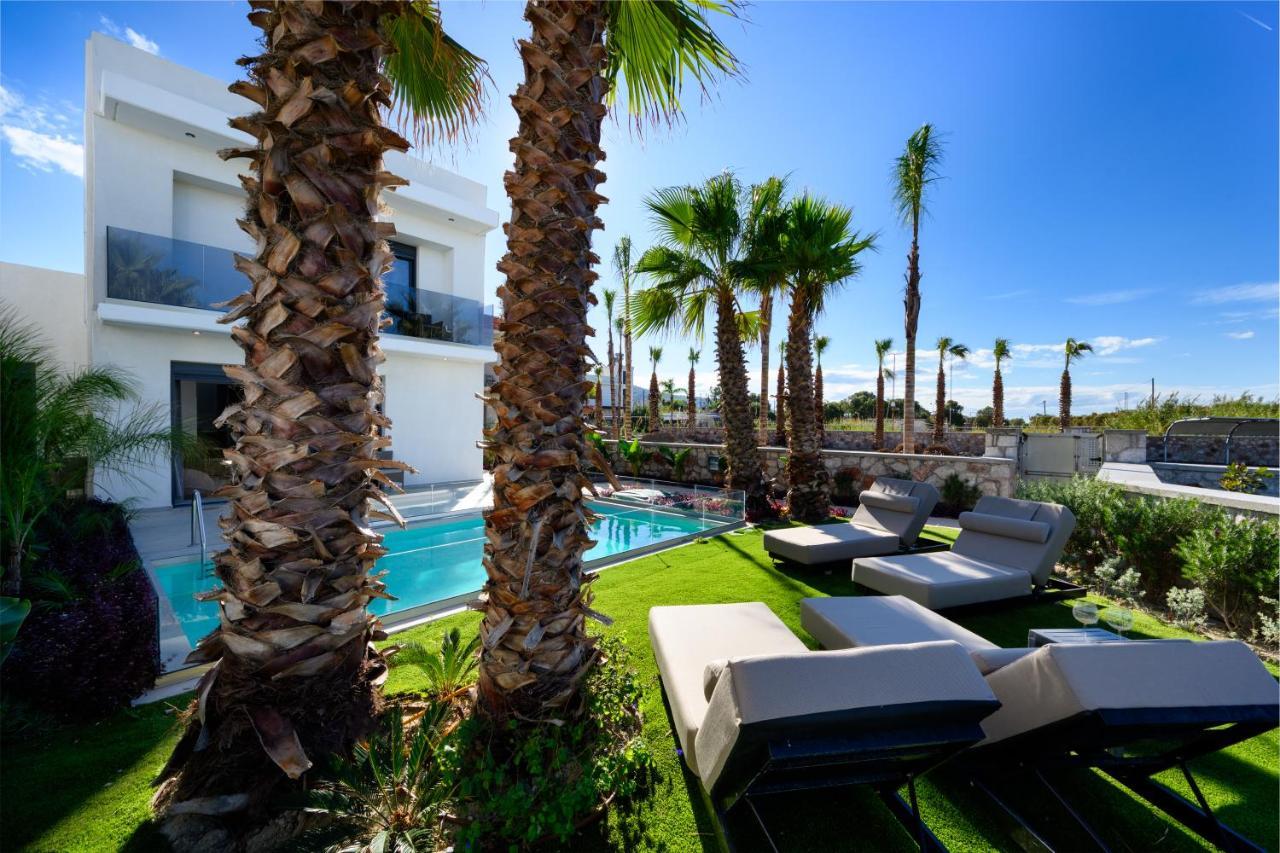 Penelope Beachfront Villa Kremasti  Luaran gambar